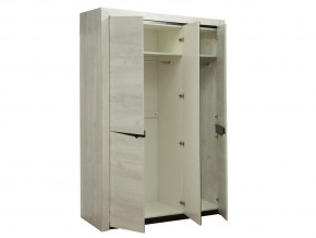 Шкаф для одежды 33.02 Лючия бетон в Кунгуре - kungur.magazinmebel.ru | фото - изображение 2