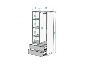 Шкаф Malta light H297 Белый в Кунгуре - kungur.magazinmebel.ru | фото - изображение 2