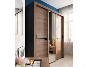 Шкаф с раздвижными дверями трехдверный Соренто дуб стирлинг в Кунгуре - kungur.magazinmebel.ru | фото