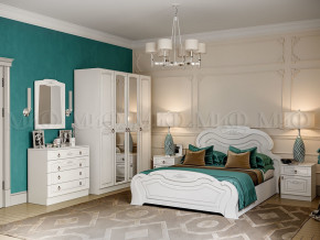 Спальня Александрина белая глянцевая в Кунгуре - kungur.magazinmebel.ru | фото - изображение 1