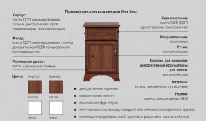 Спальня Кентаки каштан в Кунгуре - kungur.magazinmebel.ru | фото - изображение 2