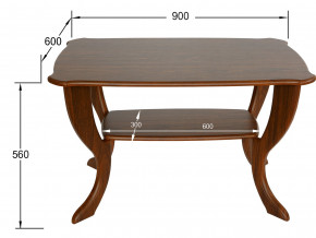 Стол журнальный Маэстро СЖ-01 орех в Кунгуре - kungur.magazinmebel.ru | фото - изображение 2