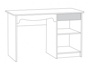 Стол письменный 12.24 Флоренция в Кунгуре - kungur.magazinmebel.ru | фото - изображение 2